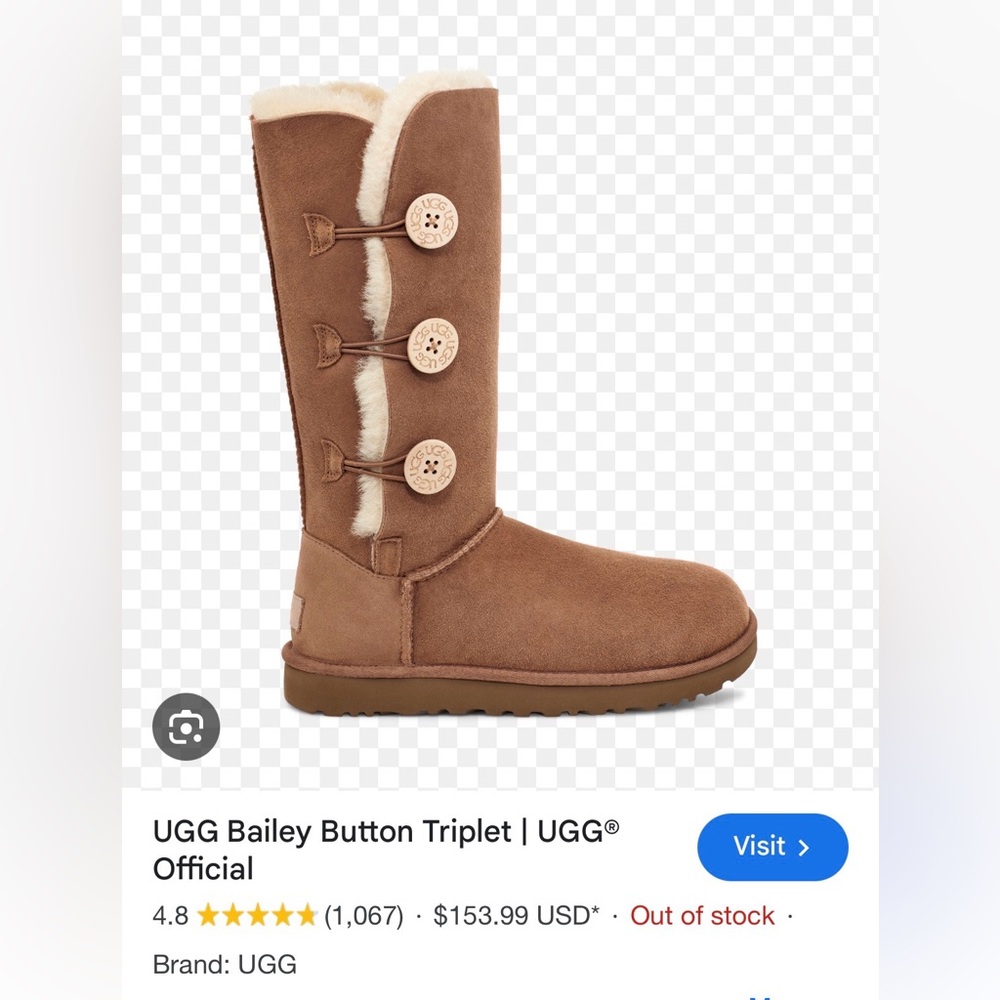 Bailey button UGGS - image 1